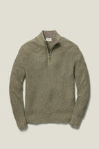 Italian Linen Cotton Quarter Zip