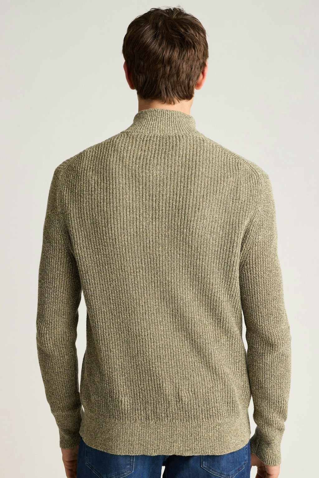 Italian Linen Cotton Quarter Zip