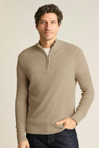Italian Linen Cotton Quarter Zip