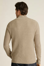 Italian Linen Cotton Quarter Zip