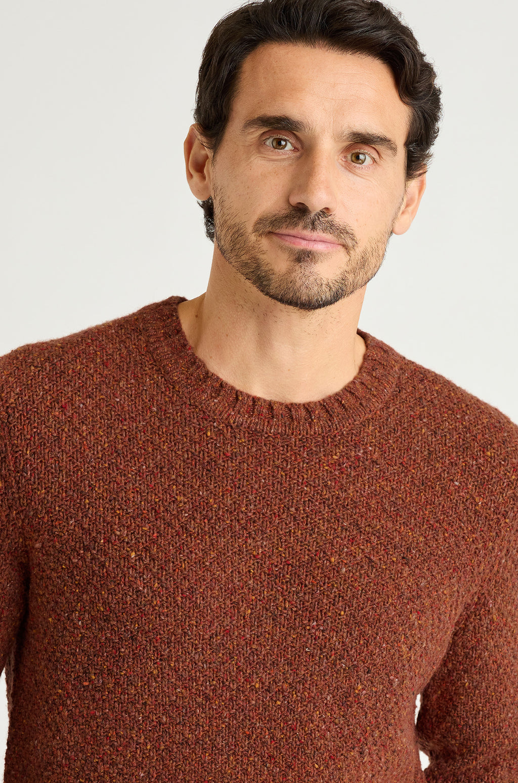 Donegal Crew Neck Sweater
