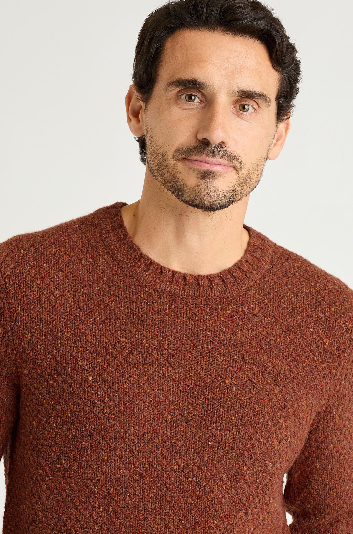 Donegal Crew Neck Sweater