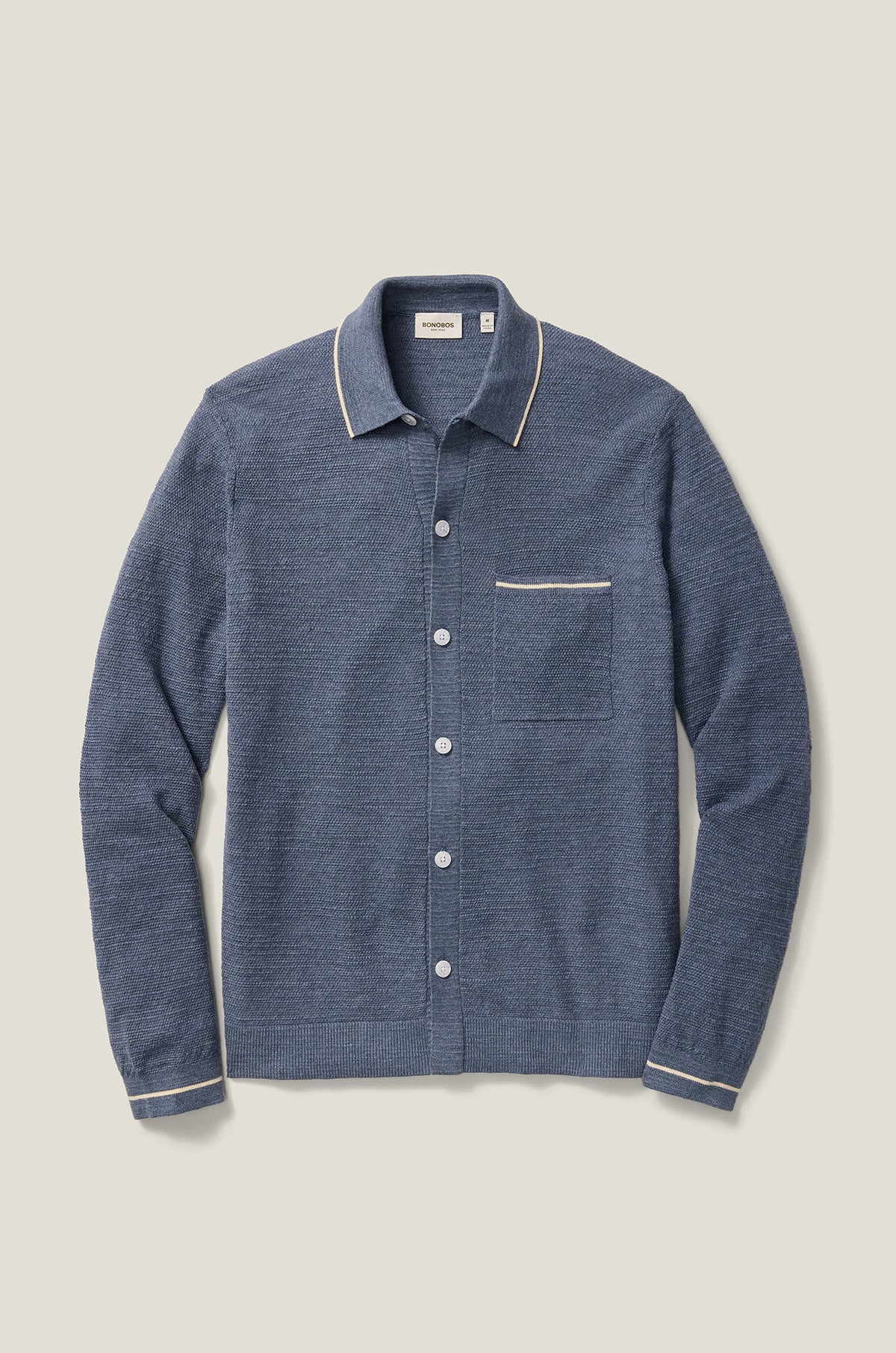 Hudson Long Sleeve Sweater Polo