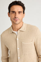 Hudson Long Sleeve Sweater Polo