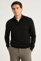 Washable Merino Quarter Zip