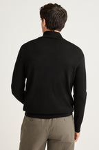 Washable Merino Quarter Zip