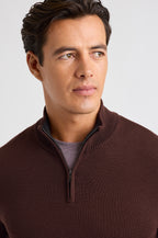 Washable Merino Quarter Zip