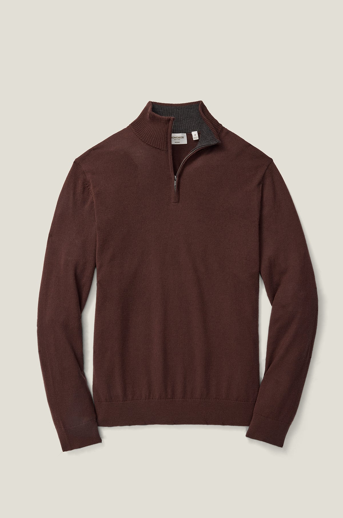 Washable Merino Quarter Zip