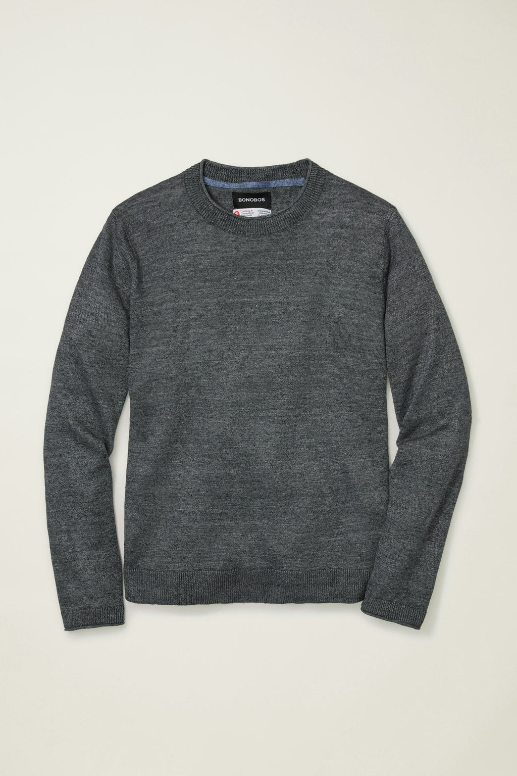 Italian Linen Roll Neck Sweater