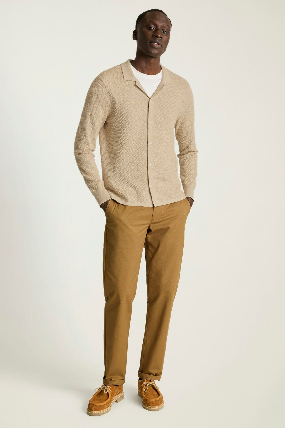 Hudson Long Sleeve Sweater Polo