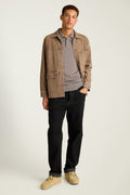 Merino Long Sleeve Sweater Polo