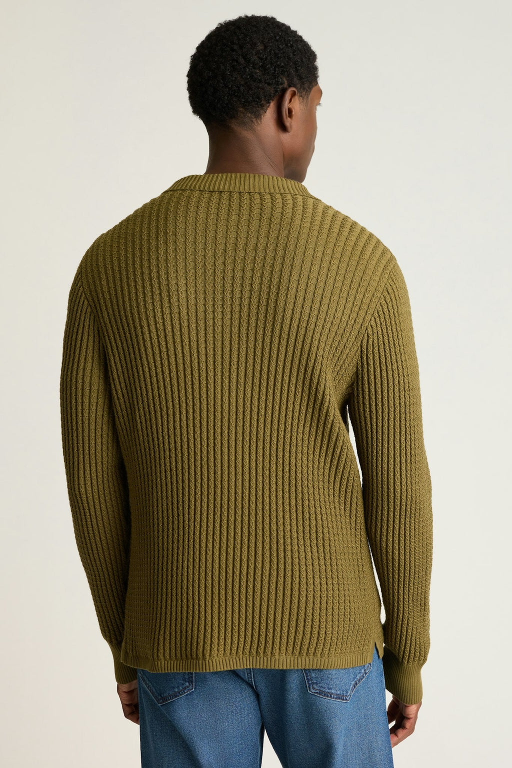 Hudson Long Sleeve Sweater Polo