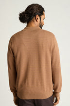 Hudson Long Sleeve Sweater Polo