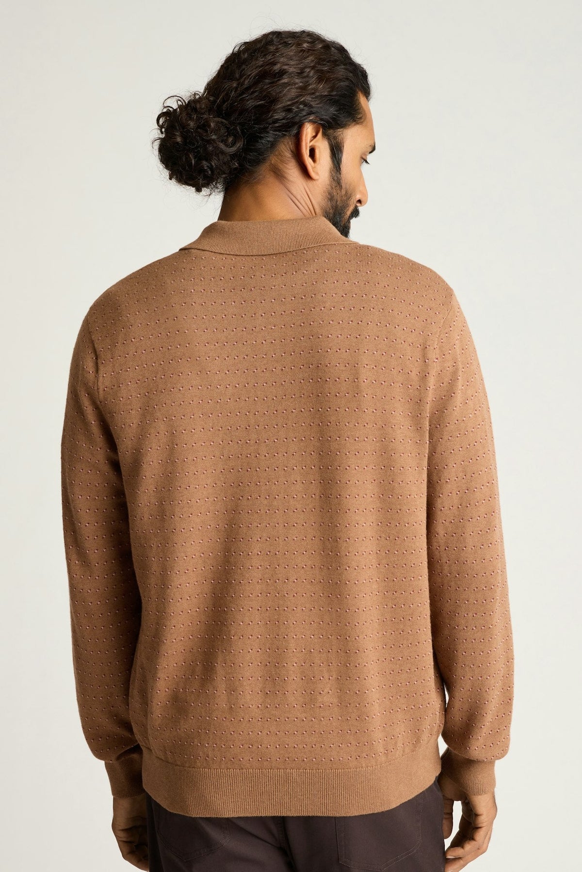 Hudson Long Sleeve Sweater Polo