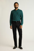 Hudson Long Sleeve Sweater Polo