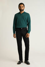 Hudson Long Sleeve Sweater Polo
