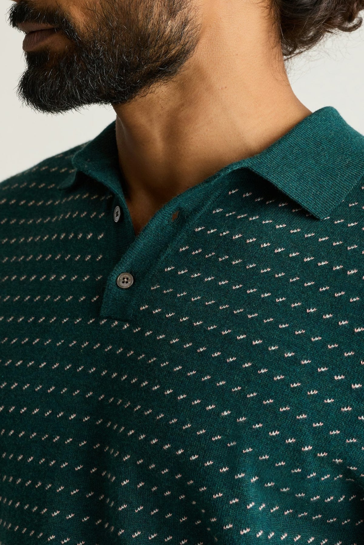 Hudson Long Sleeve Sweater Polo