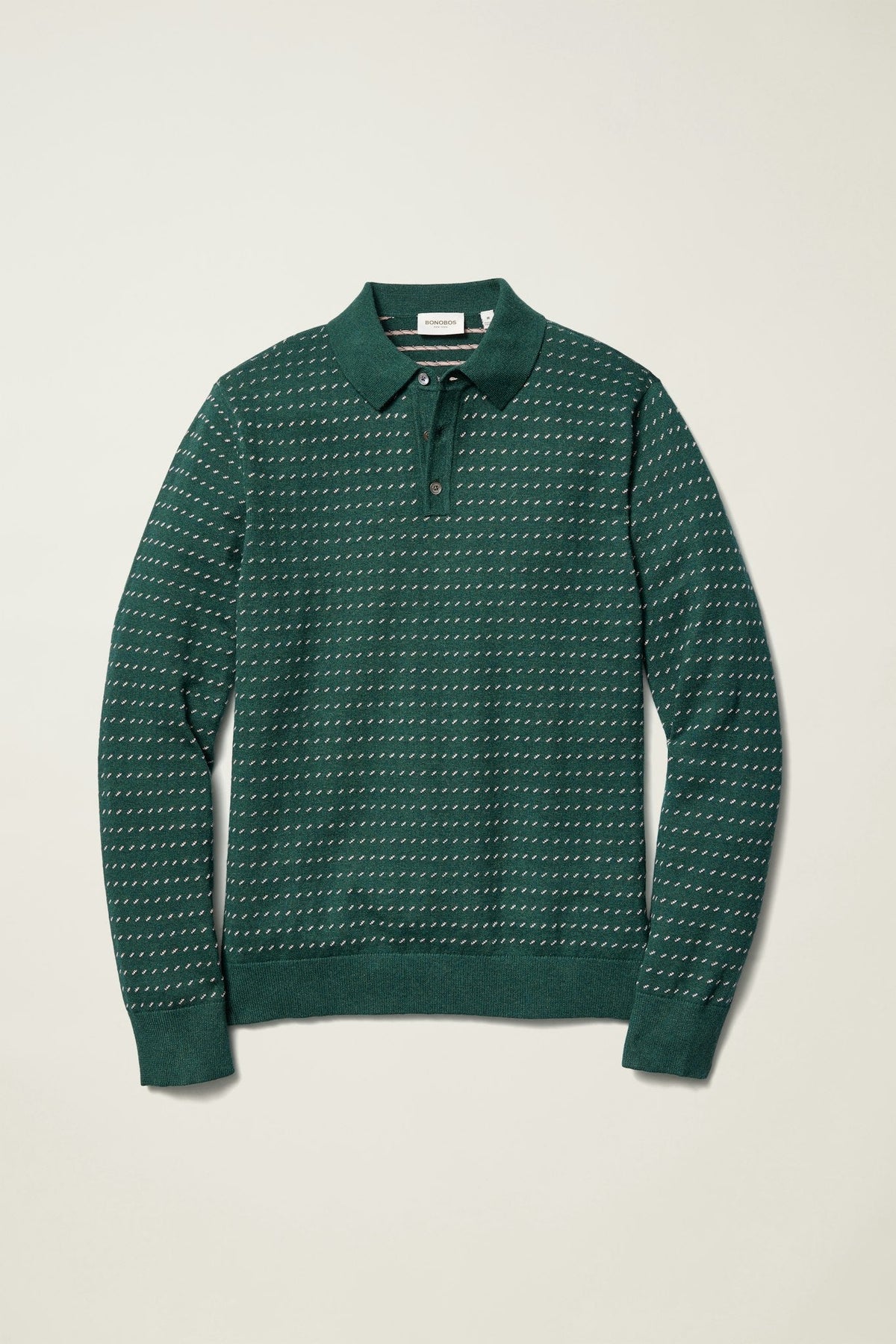 Hudson Long Sleeve Sweater Polo