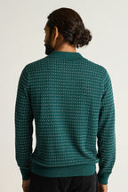 Hudson Long Sleeve Sweater Polo