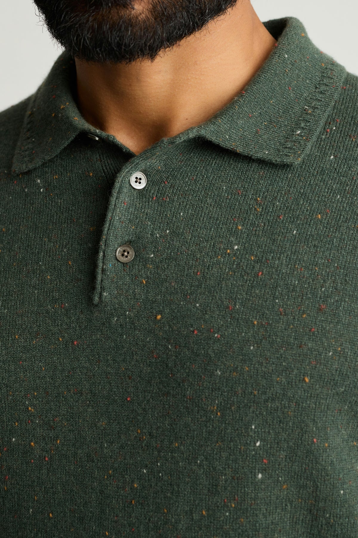 Cashmere Sweater Polo