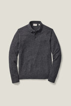 Cashmere Long Sleeve Sweater Polo