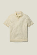 Hudson Linen Cotton Sweater Polo