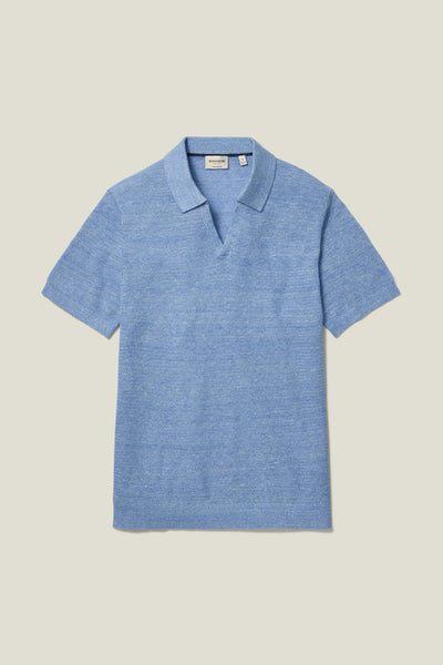 Hudson Linen Cotton Sweater Polo