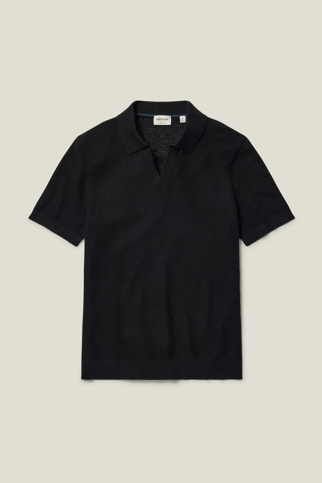 Hudson Linen Cotton Sweater Polo