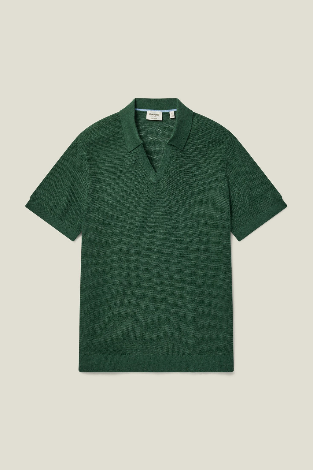 Hudson Linen Cotton Sweater Polo