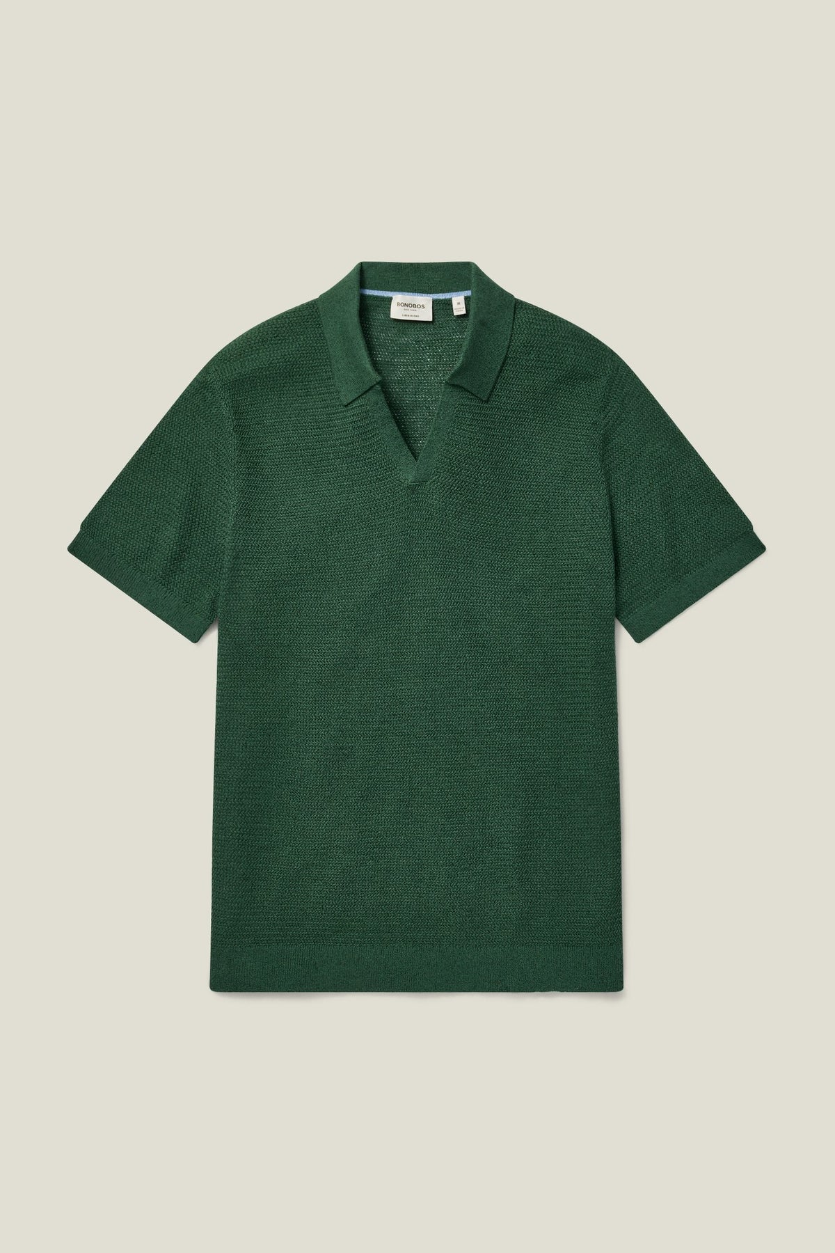 Hudson Linen Cotton Sweater Polo