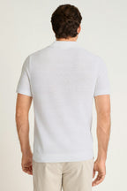 Hudson Linen Cotton Sweater Polo