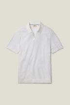 Hudson Linen Cotton Sweater Polo