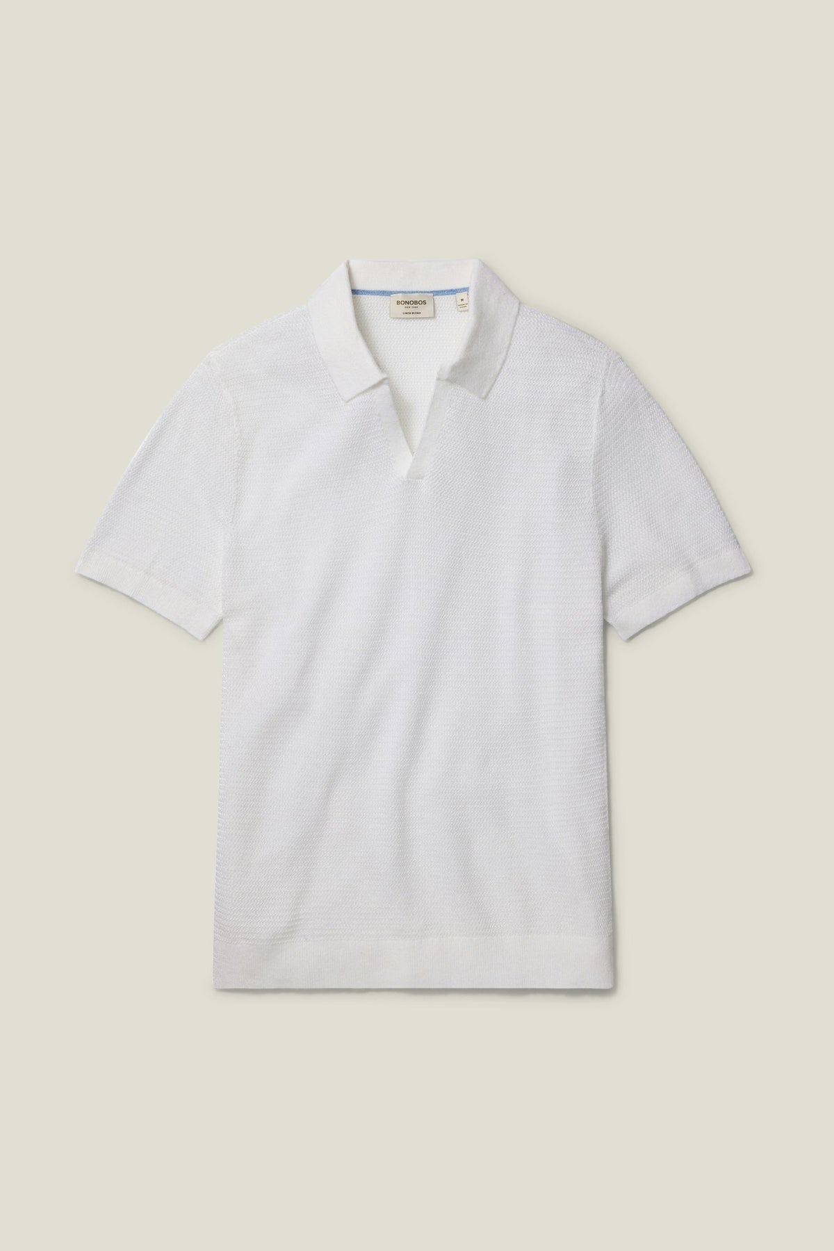 Hudson Linen Cotton Sweater Polo