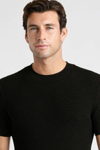 Refined Cotton Sweater Tee