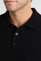 Wool Boucle Sweater Polo