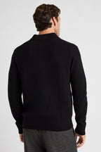 Wool Boucle Sweater Polo