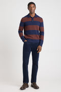 Wool Boucle Sweater Polo