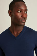 Washable Merino V-Neck Sweater