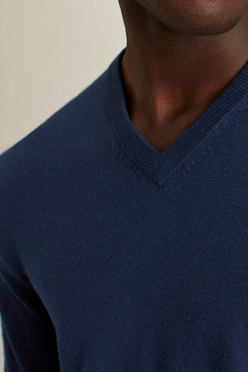 Washable Merino V-Neck Sweater