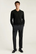Washable Merino V-Neck Sweater