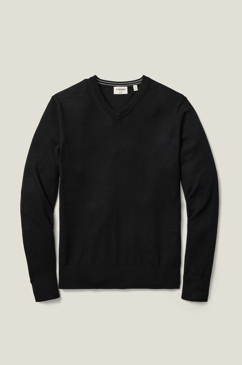 Washable Merino V-Neck Sweater