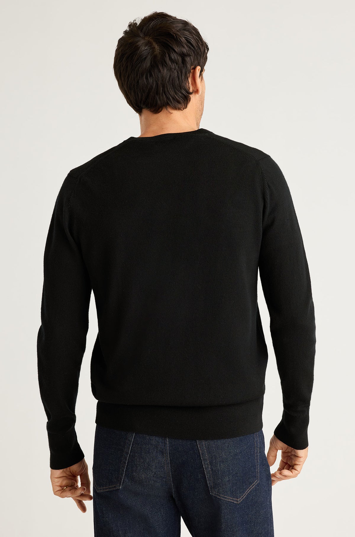 Washable Merino V-Neck Sweater