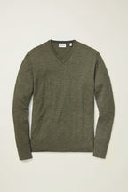 Washable Merino V-Neck Sweater