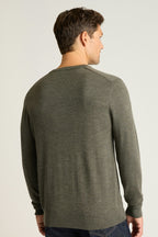 Washable Merino V-Neck Sweater