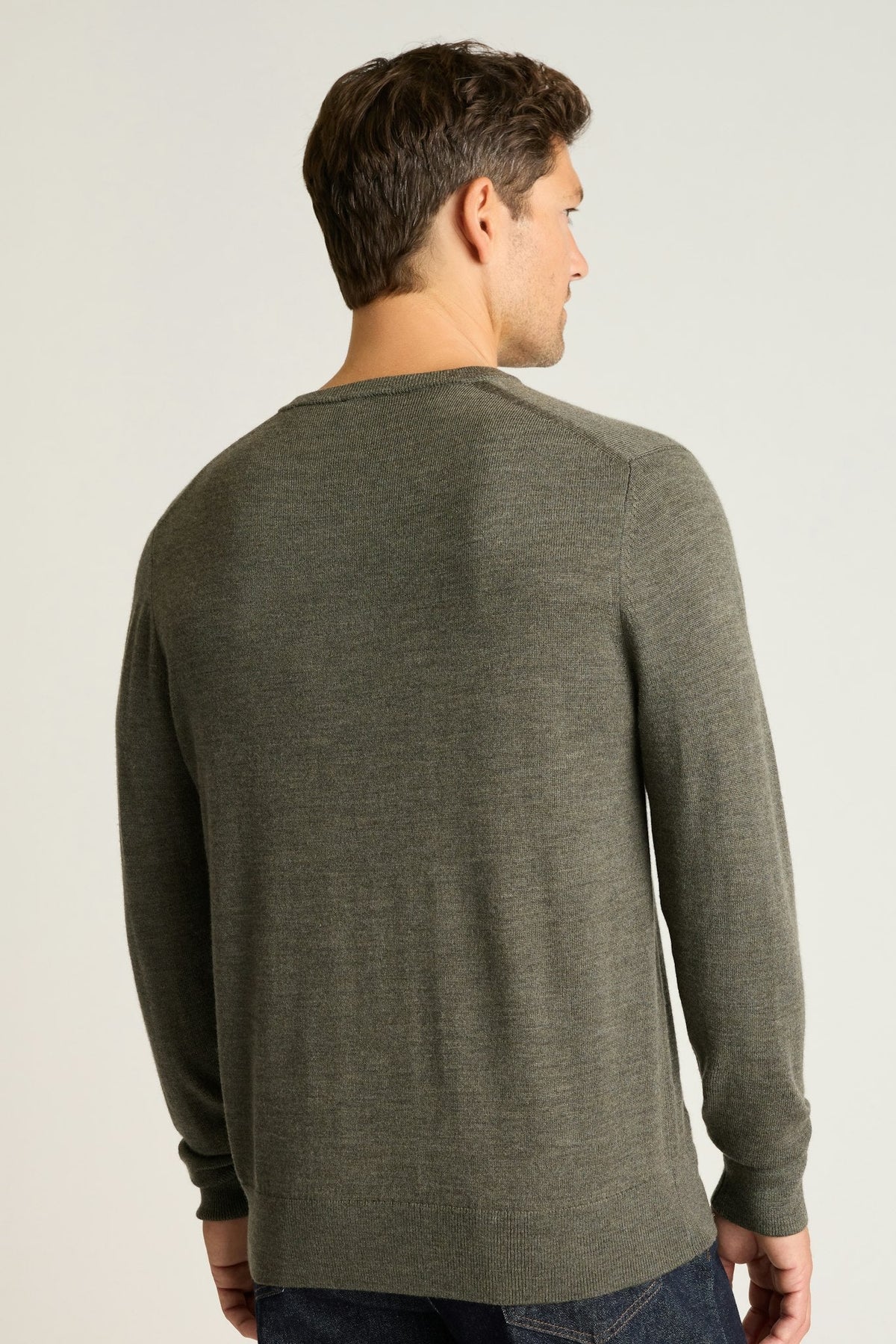Washable Merino V-Neck Sweater