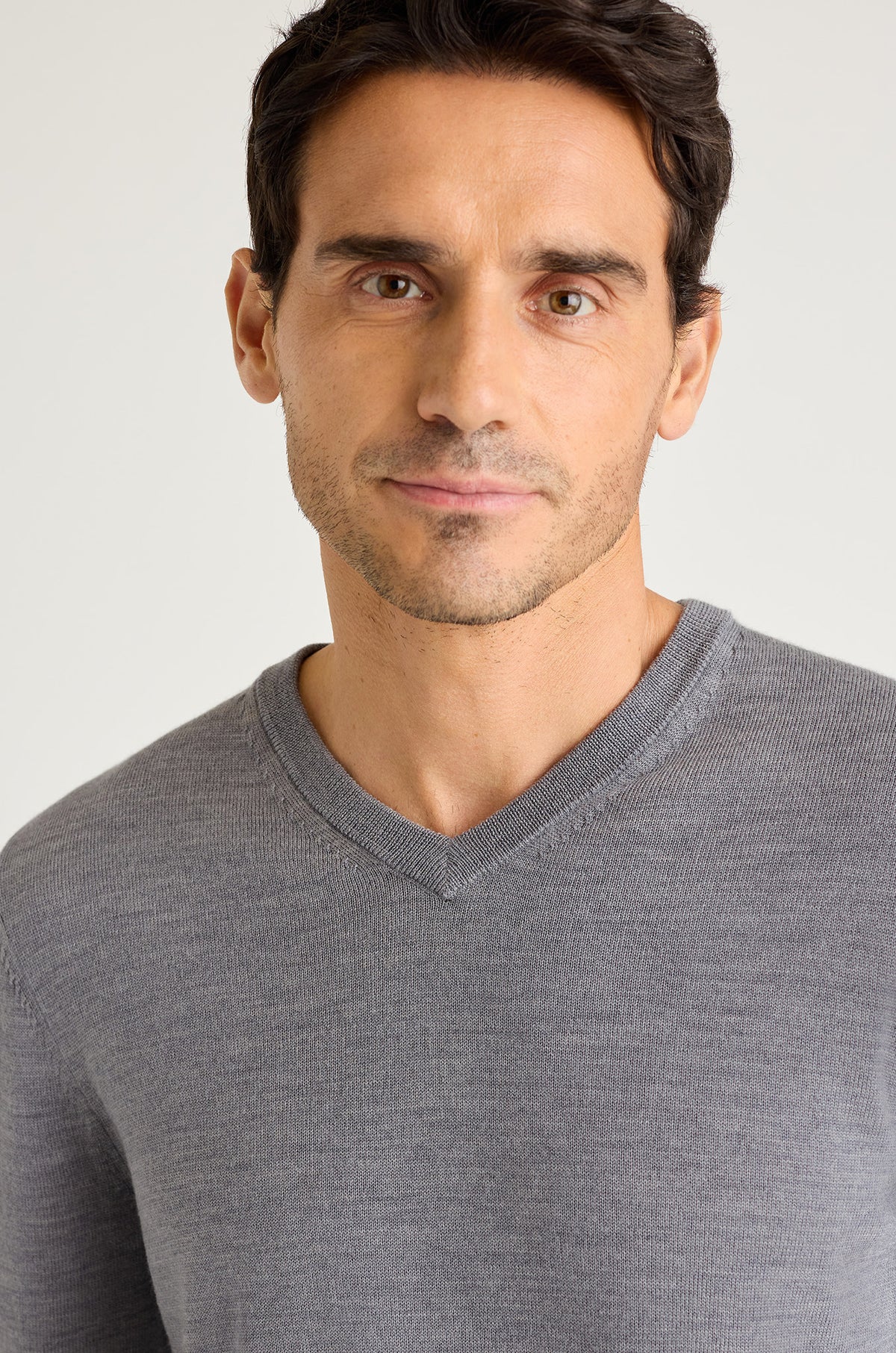 Washable Merino V-Neck Sweater