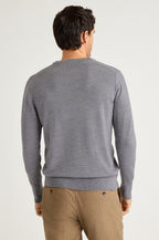Washable Merino V-Neck Sweater