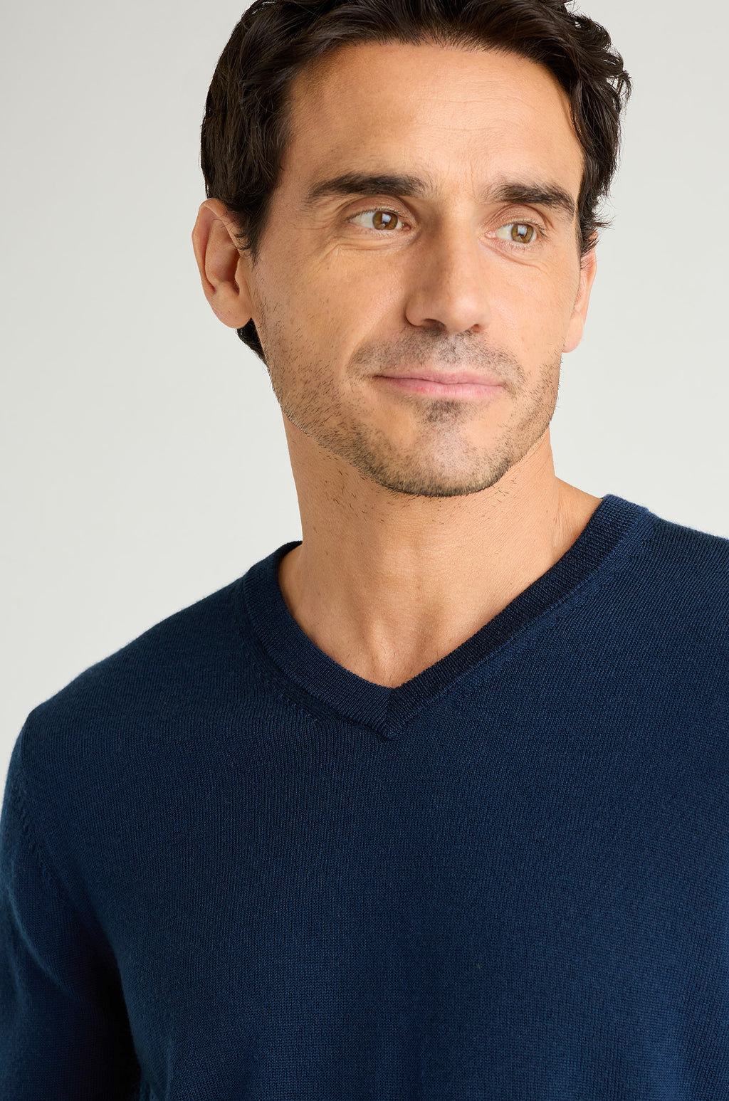 Washable Merino V-Neck Sweater