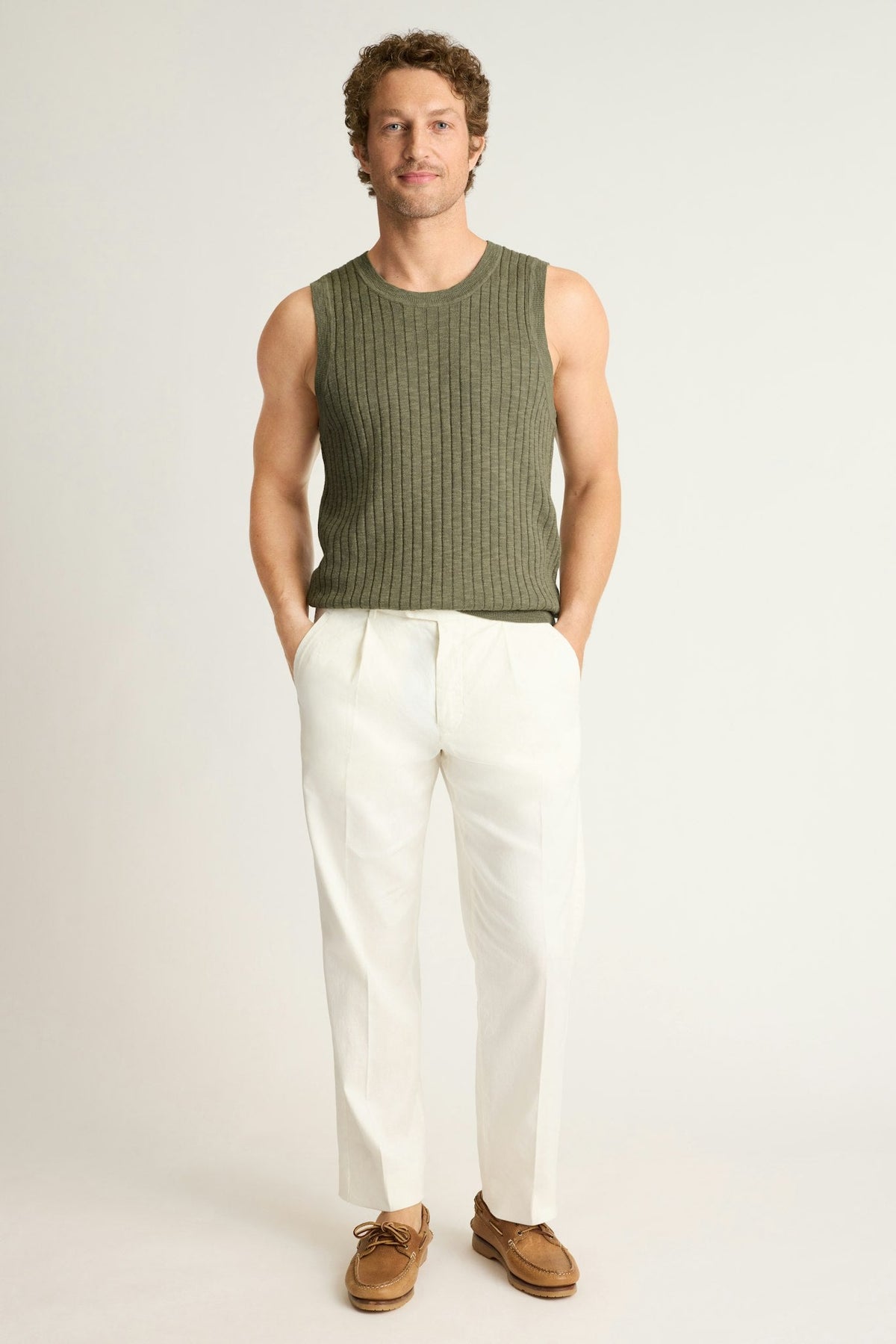 Linen Cotton Tank