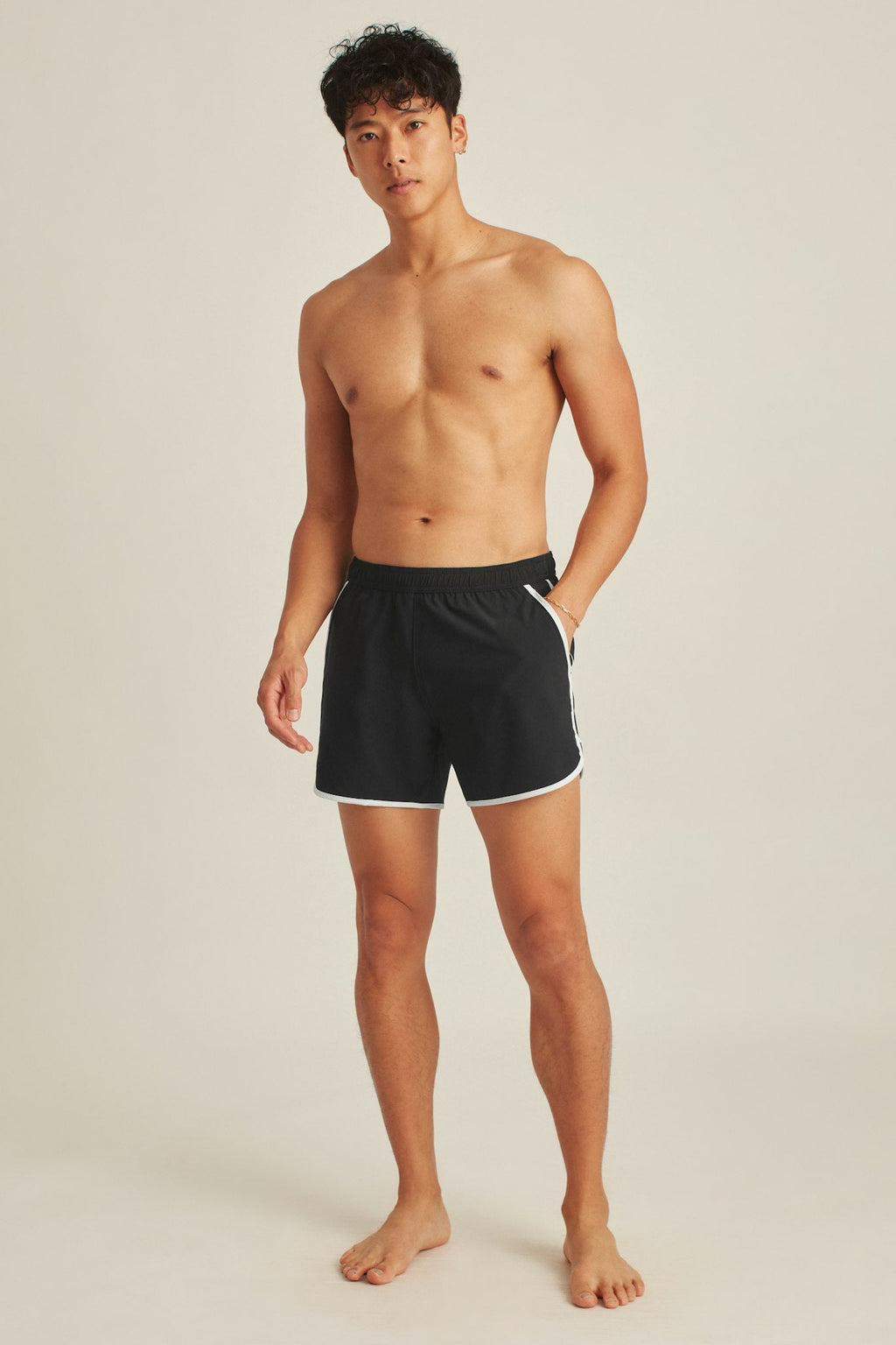 Throwback Swim Trunks